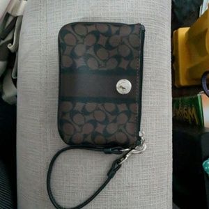 Coach wristlet